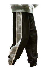 Autumn and winter sports pants men's trend casual large trousers corset pants Korean loose Plush men's fashion brand Wei pants  SKSP020 side view